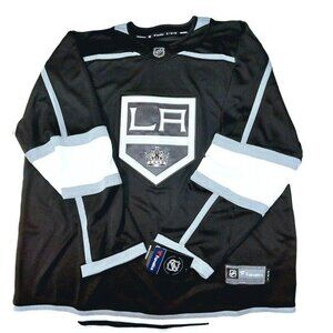 Fanatics NHL Los Angeles Kings Breakaway Jersey Mens Size XL Black Silver